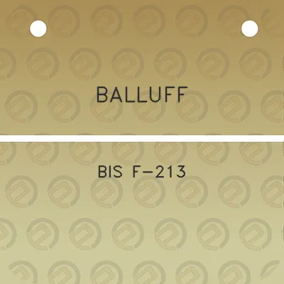 balluff-bis-f-213