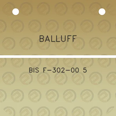 balluff-bis-f-302-00-5