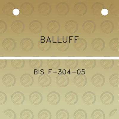 balluff-bis-f-304-05