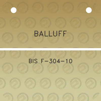 balluff-bis-f-304-10