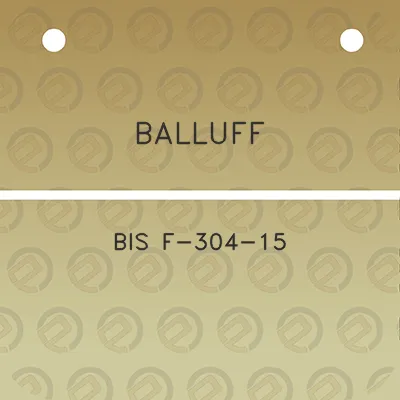 balluff-bis-f-304-15