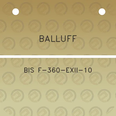 balluff-bis-f-360-exii-10