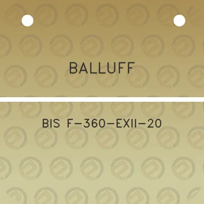 balluff-bis-f-360-exii-20