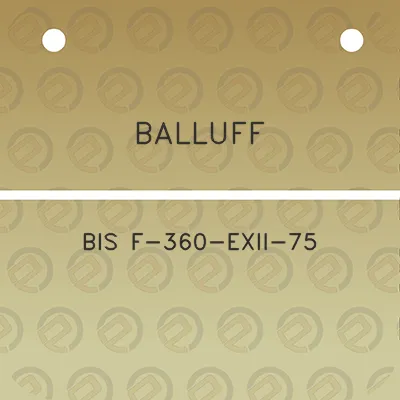 balluff-bis-f-360-exii-75