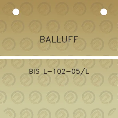 balluff-bis-l-102-05l