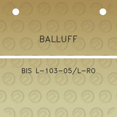 balluff-bis-l-103-05l-ro