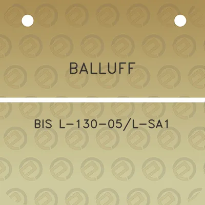 balluff-bis-l-130-05l-sa1