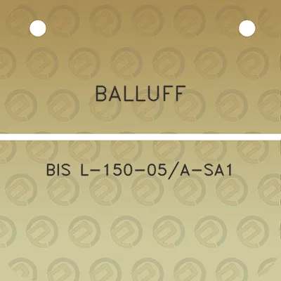 balluff-bis-l-150-05a-sa1