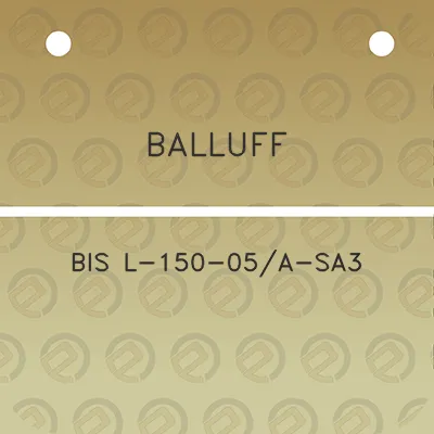 balluff-bis-l-150-05a-sa3