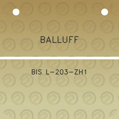 balluff-bis-l-203-zh1