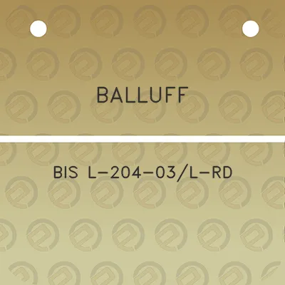 balluff-bis-l-204-03l-rd