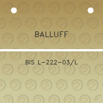 balluff-bis-l-222-03l