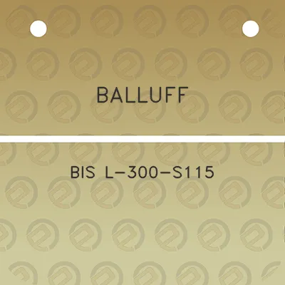 balluff-bis-l-300-s115