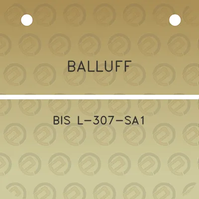 balluff-bis-l-307-sa1