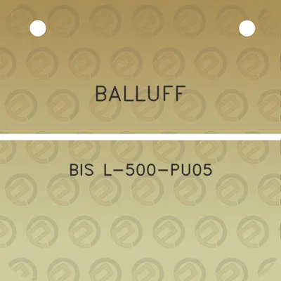 balluff-bis-l-500-pu05