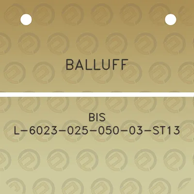 balluff-bis-l-6023-025-050-03-st13