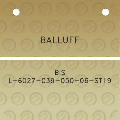 balluff-bis-l-6027-039-050-06-st19