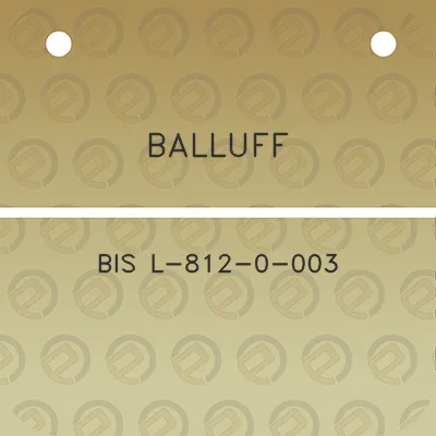 balluff-bis-l-812-0-003