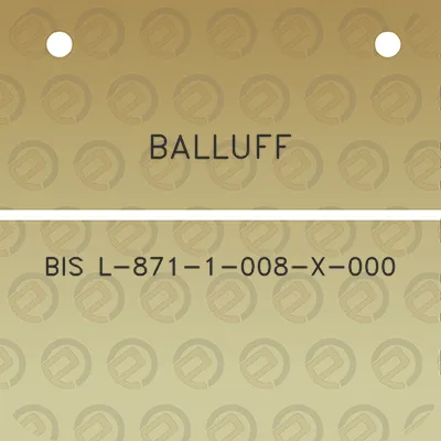 balluff-bis-l-871-1-008-x-000