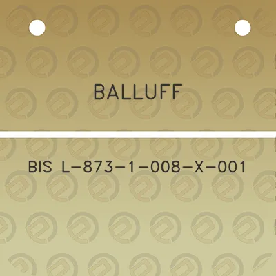 balluff-bis-l-873-1-008-x-001