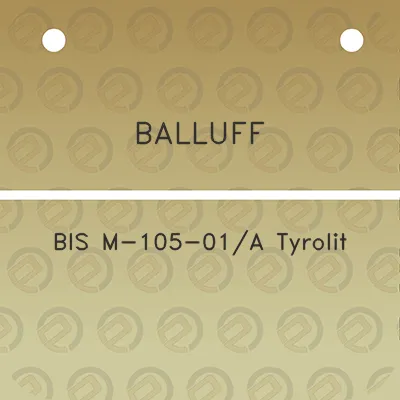 balluff-bis-m-105-01a-tyrolit