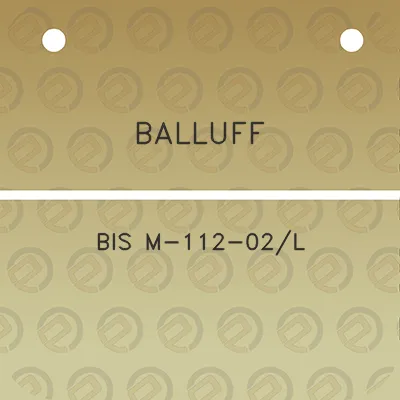 balluff-bis-m-112-02l