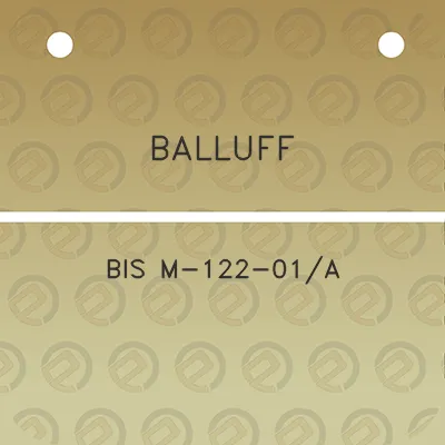 balluff-bis-m-122-01a