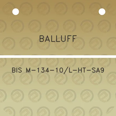 balluff-bis-m-134-10l-ht-sa9