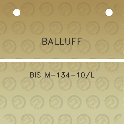 balluff-bis-m-134-10l