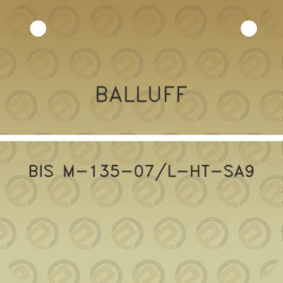 balluff-bis-m-135-07l-ht-sa9