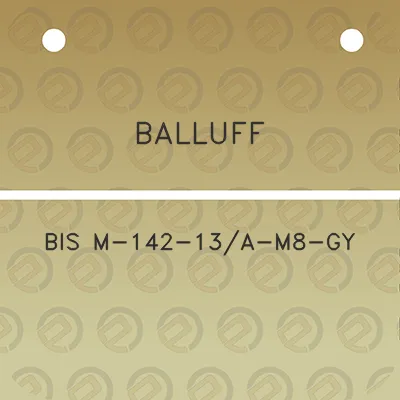 balluff-bis-m-142-13a-m8-gy