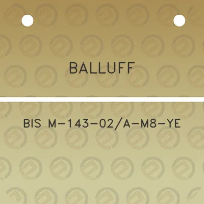 balluff-bis-m-143-02a-m8-ye