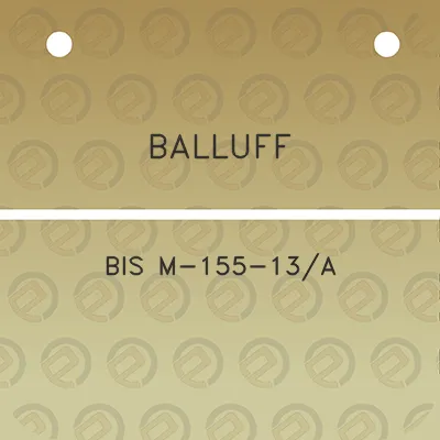 balluff-bis-m-155-13a