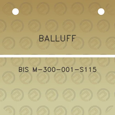 balluff-bis-m-300-001-s115