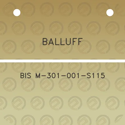 balluff-bis-m-301-001-s115