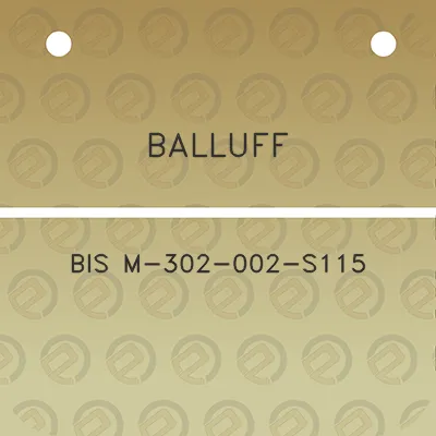 balluff-bis-m-302-002-s115