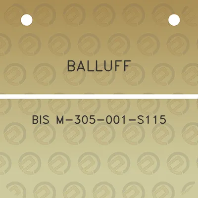 balluff-bis-m-305-001-s115