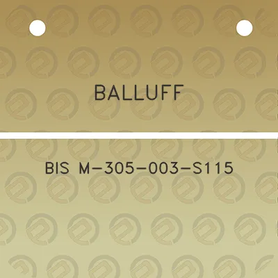 balluff-bis-m-305-003-s115