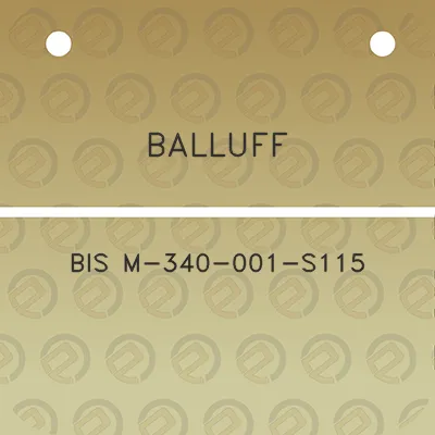 balluff-bis-m-340-001-s115