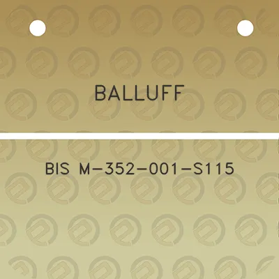 balluff-bis-m-352-001-s115