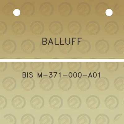 balluff-bis-m-371-000-a01