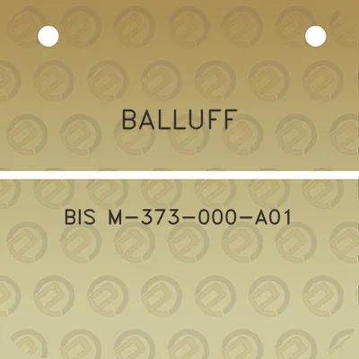 balluff-bis-m-373-000-a01