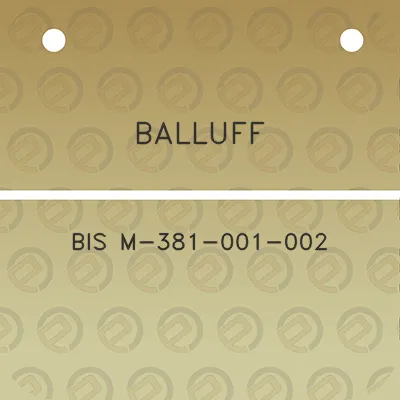 balluff-bis-m-381-001-002