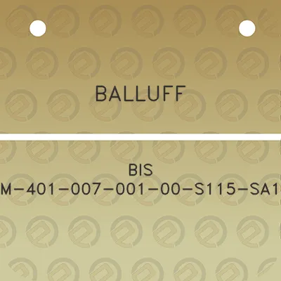 balluff-bis-m-401-007-001-00-s115-sa1