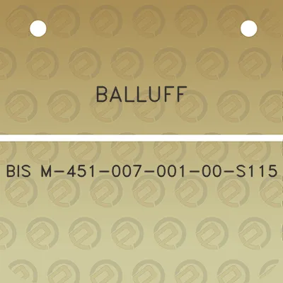 balluff-bis-m-451-007-001-00-s115