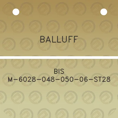 balluff-bis-m-6028-048-050-06-st28