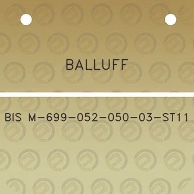 balluff-bis-m-699-052-050-03-st11