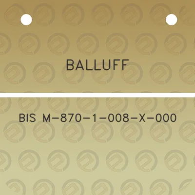 balluff-bis-m-870-1-008-x-000