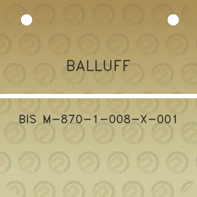 balluff-bis-m-870-1-008-x-001