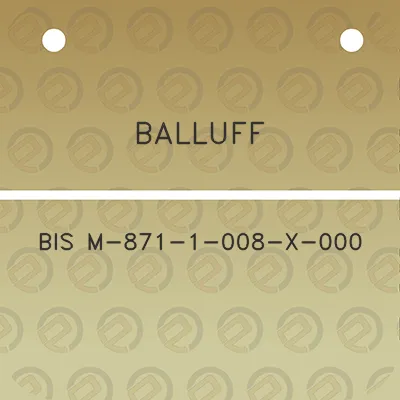 balluff-bis-m-871-1-008-x-000